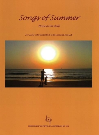 Donna Verdell, Songs Of Summer Klavier Buch