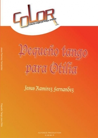 Jesus Ramirez, Pequeno Tango Para Otilia Xylo, 2 Marimbas, Marimba Basse Buch
