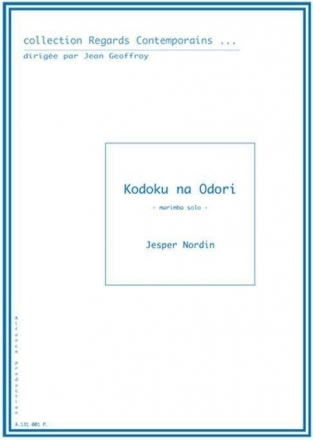 Jesper Nordin, Kodoku Na Odiri Marimba Buch