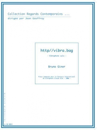 Bruno Giner, Http//Vibra.Bag Vibraphone Buch