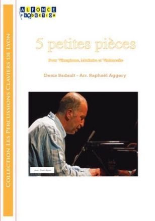 5 petites pices pour vibraphone, marimba et violoncelle partition et parties