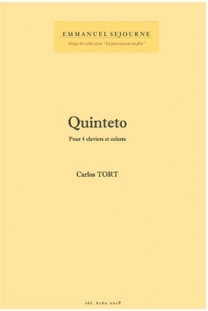 Carlos Tort, Quinteto 2 Vibraphones, Marimba, Marimba Basse, Celesta Partitur + Stimmen
