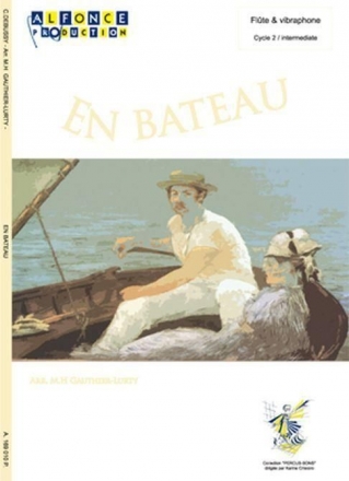 M.H. Gauthier-Lurty_Claude Debussy, En Bateau Flute, Vibraphone Buch