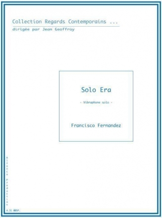 Francisco Fernandez, Solo Era Vibraphone Buch