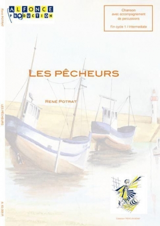 Rene Potrat, Les Pecheurs Chanson, Percussion Buch