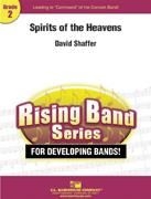 David Shaffer, Spirits of the Heavens Young Band Partitur + Stimmen