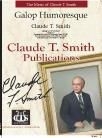 Claude T. Smith, Galop Humoresque Concert Band Partitur + Stimmen