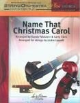 Larry Clark_ Feldstein, Name That Christmas Carol Streichorchester Partitur + Stimmen