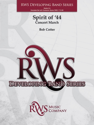 Cotter, Spirit Of ?44 Young Band Partitur + Stimmen