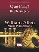 Ralph Gingery, Que Pasa? Jazz Ensemble Partitur + Stimmen