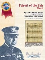 John Philip Sousa, The Fairest of the Fair Concert Band Partitur + Stimmen