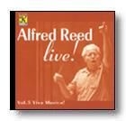 Alfred Reed Live! Vol. 5 Concert Band CD