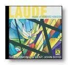 Laude-Music Of H. Hanson Concert Band CD
