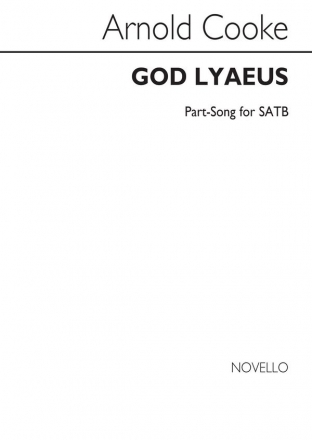 Arnold Cooke_B. Fletcher, God Lyaeus SATB and Piano Chorpartitur