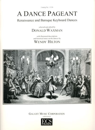 Donald Waxman, A Dance Pageant Piano or Harpsichord Buch