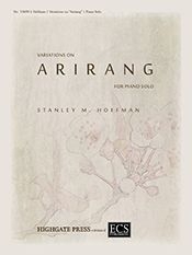 Stanley M. Hoffman, Variations on Arirang Piano Solo Buch