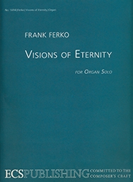 Frank Ferko, Visions of Eternity Orgel Buch