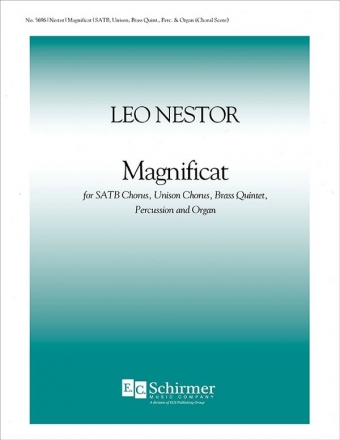 Leo Nestor, Magnificat SATB, Brass, Percussion and Organ Stimme