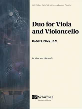 Daniel Pinkham, Duo for Viola and Violoncello Viola and Cello Buch