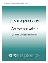 Azamer Bishvokhin SATB divisi and Piano Stimme