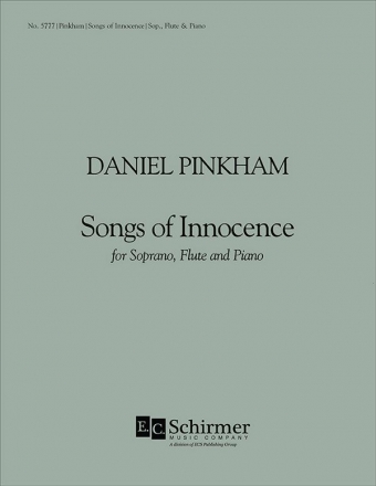 Daniel Pinkham, Songs of Innocence Soprano/High Voice, Flute and Handbell Buch + Einzelstimme