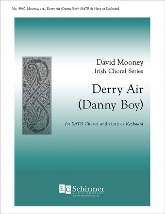 David Mooney, Derry Air SATB, Harp or Keyboard [Organ or Piano] Stimme
