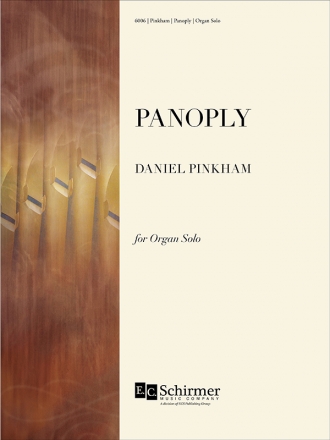 Daniel Pinkham, Panoply Orgel Buch