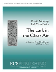 The Lark in the Clear Air Soprano Solo, SSA , Harp or Piano Stimme