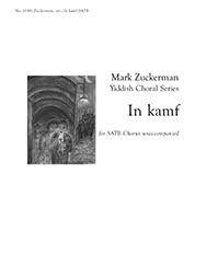 In kamf SATB Stimme