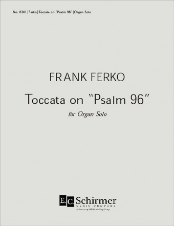 Frank Ferko, Toccata on Psalm 96 Orgel Buch