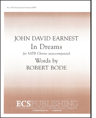 John David Earnest, In Dreams SATB Stimme