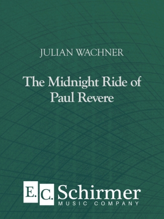Julian Wachner, The Midnight Ride of Paul Revere Chamber Orchestra Partitur