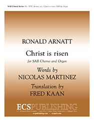Christ is risen SAB and Organ Stimme