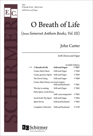 John Carter, O Breath of Life SAB and Organ Stimme