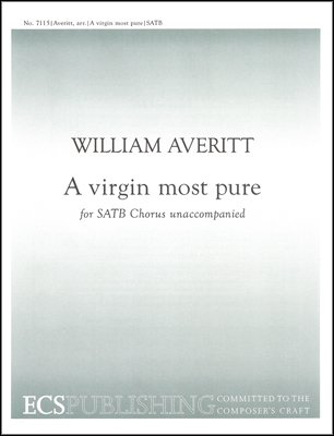A virgin most pure SATB Stimme