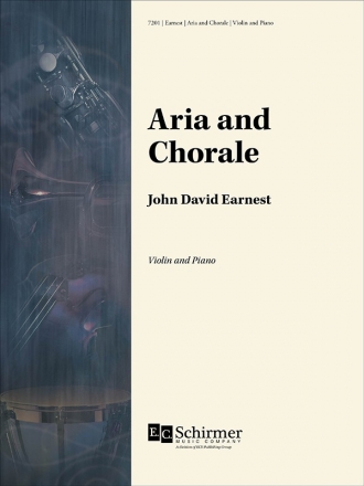 John David Earnest, Aria and Chorale Violine und Klavier Buch + Einzelstimme