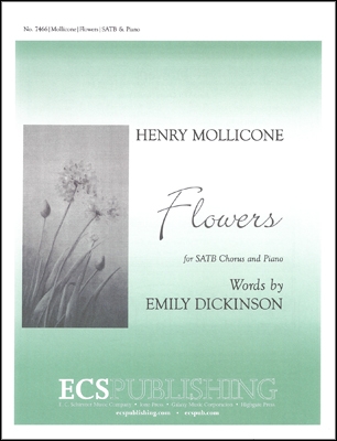 Henry Mollicone, Flowers SATB and Piano Stimme