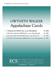 Gwyneth Walker, Appalachian Carols: No. 1 Wondrous Love SSAA, Keyboard [Organ or Piano] or Brass quintet Stimme