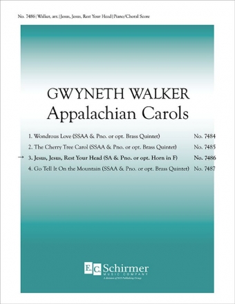 Gwyneth Walker, Appalachian Carols SSAA, Keyboard [Organ or Piano] or Brass quintet Stimme