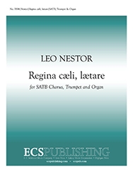Leo Nestor, Regina Coeli SATB, Trumpet and Organ Stimme