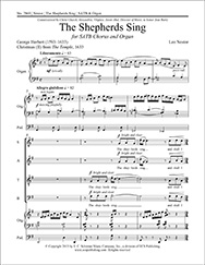 Leo Nestor, The Shepherds Sing SATB and Organ Stimme