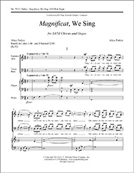 Alice Parker, Magnificat, We Sing SATB and Organ Stimme