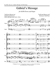 Frank Pesci, Gabriel's Message SATB and Organ Stimme