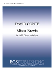David Conte, Missa Brevis SATB and Organ Stimme