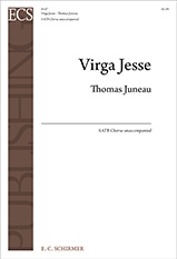 Thomas Juneau, Virga Jesse SATB a Cappella Stimme