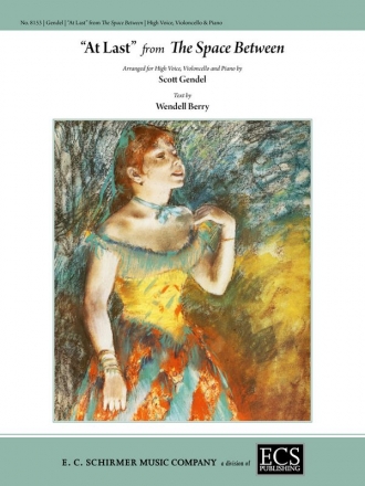 Scott Gendel, At Last from The Space Between High Voice, Violoncello and Piano Buch