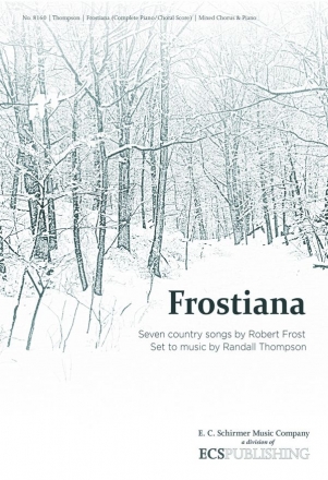 Frostiana for different choirs and piano score