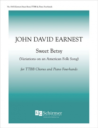 Sweet Betsy TTBB Piano Four-Hands Stimme