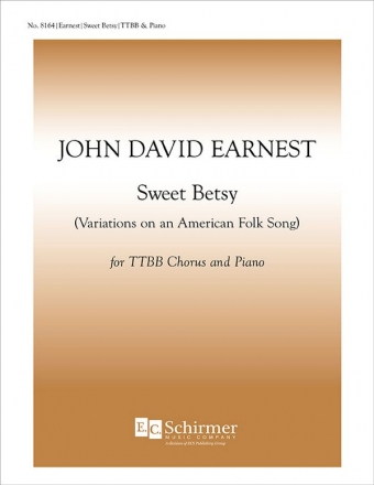 Sweet Betsy TTBB and Piano Stimme