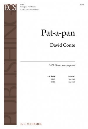 David Conte, Pat-a-pan SATB a Cappella Stimme
